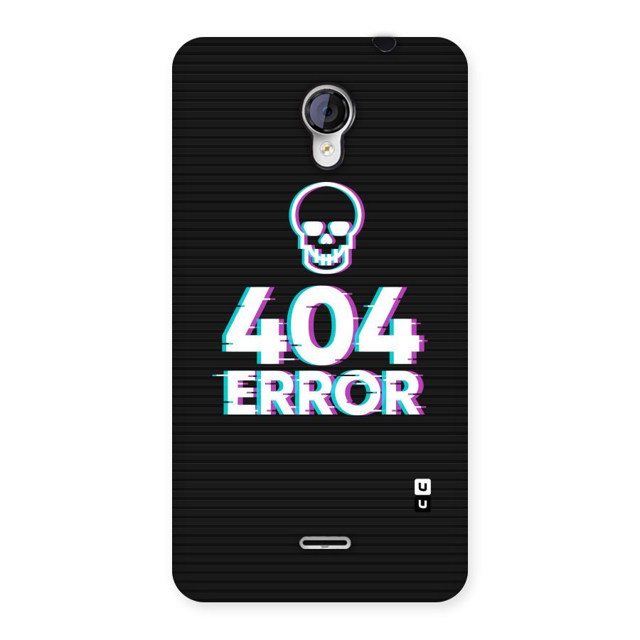 Error 404 Skull Back Case for Micromax Unite 2 A106
