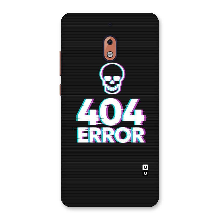 Error 404 Skull Back Case for Nokia 2.1