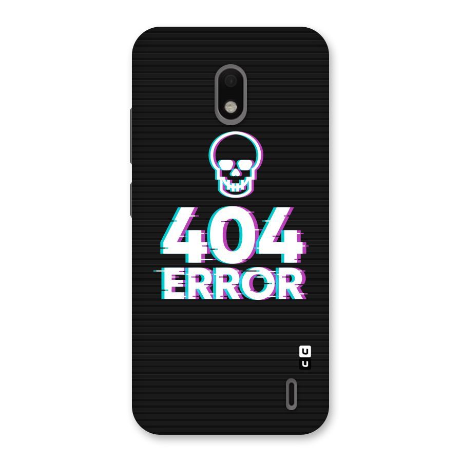 Error 404 Skull Back Case for Nokia 2.2