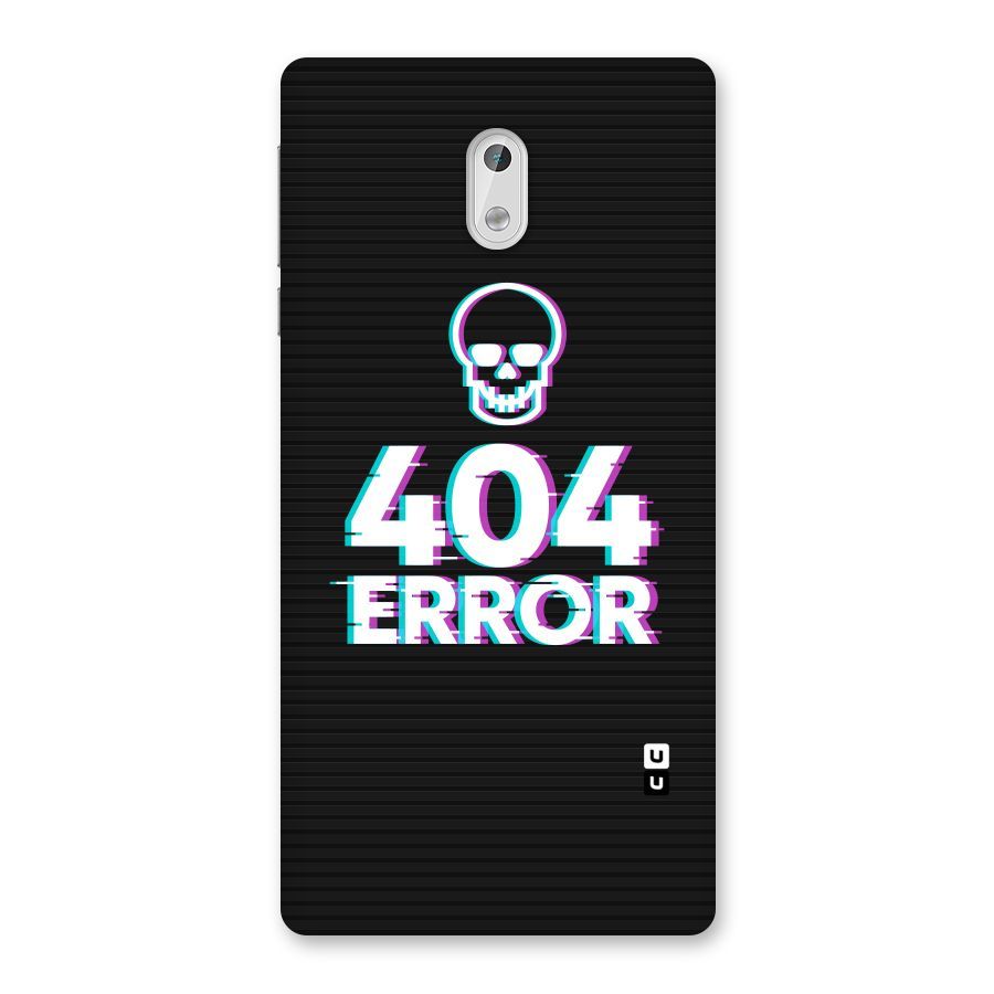 Error 404 Skull Back Case for Nokia 3