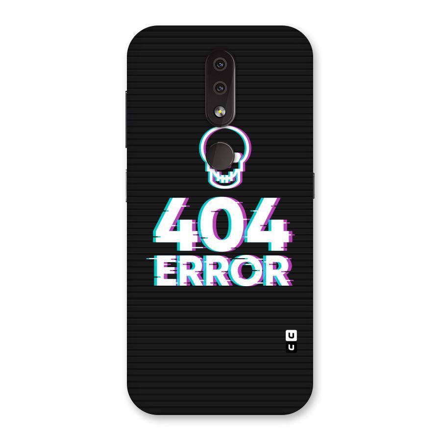 Error 404 Skull Back Case for Nokia 4.2