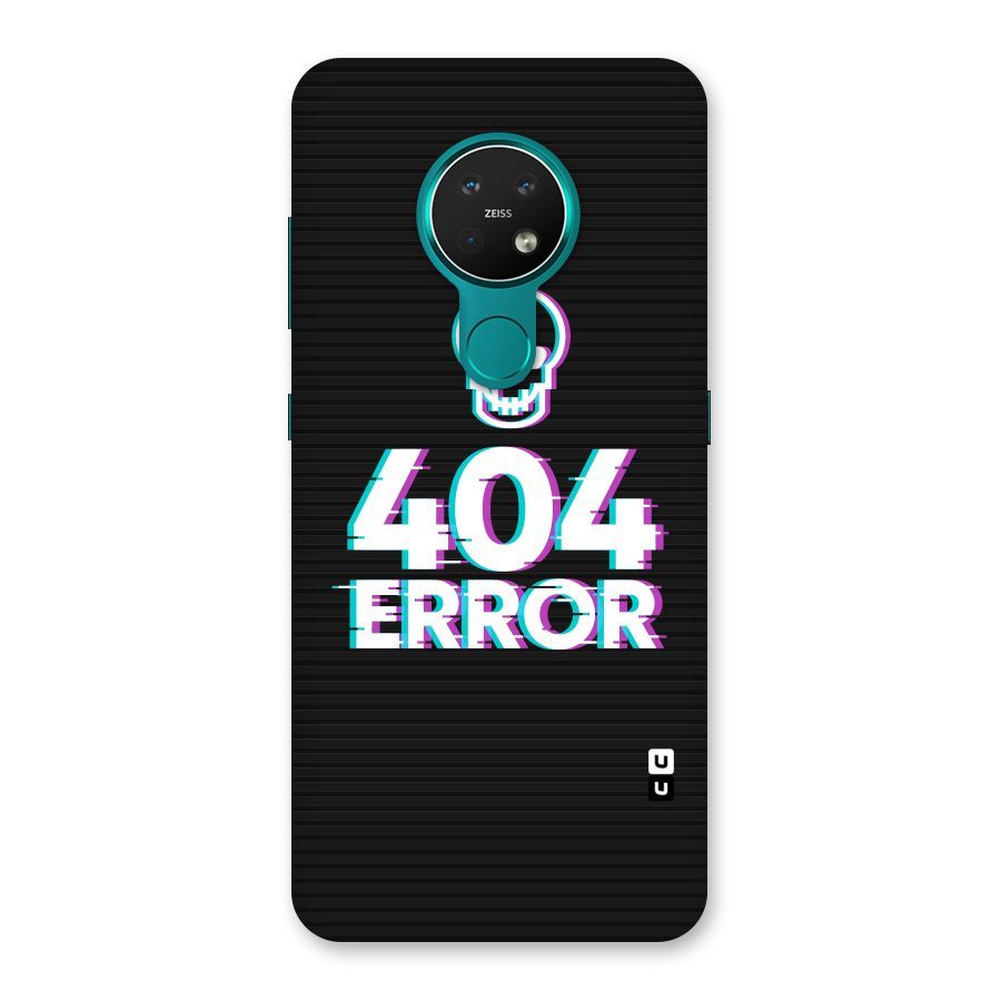 Error 404 Skull Back Case for Nokia 7.2