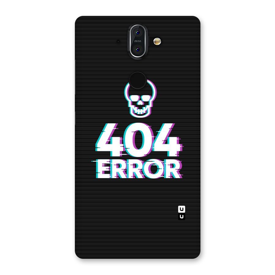 Error 404 Skull Back Case for Nokia 8 Sirocco