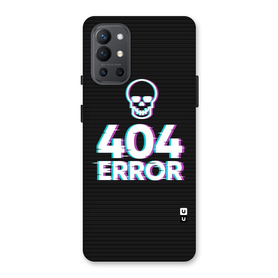 Error 404 Skull Back Case for OnePlus 9R