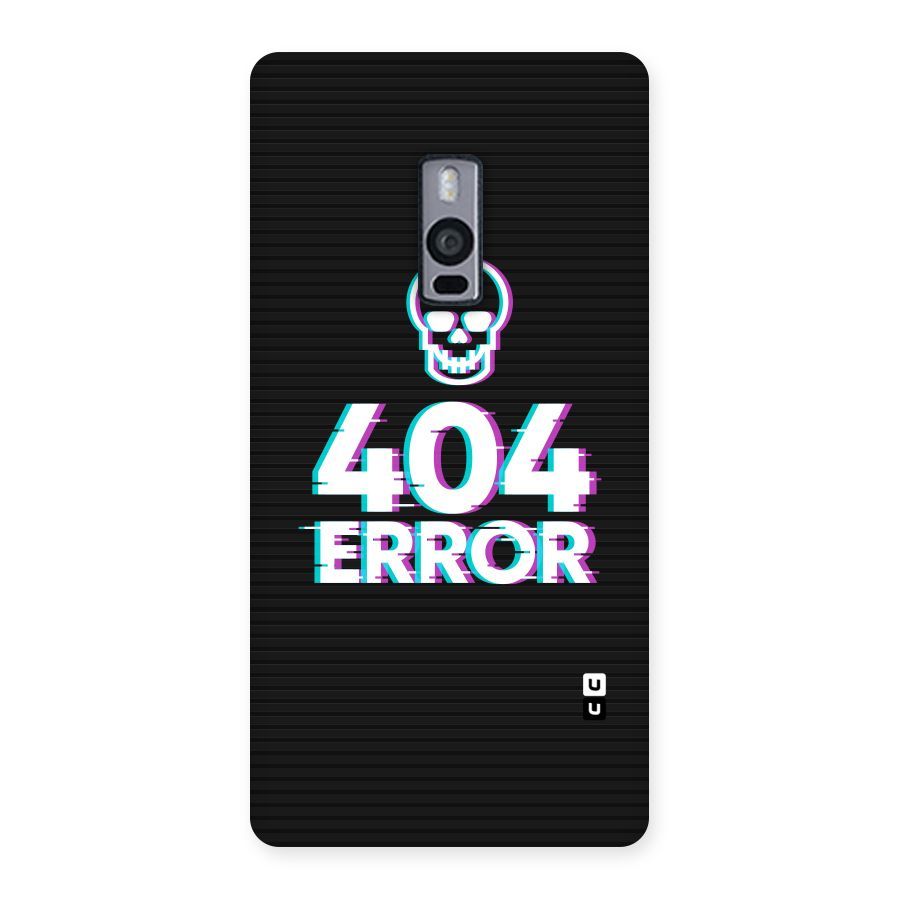 Error 404 Skull Back Case for OnePlus Two