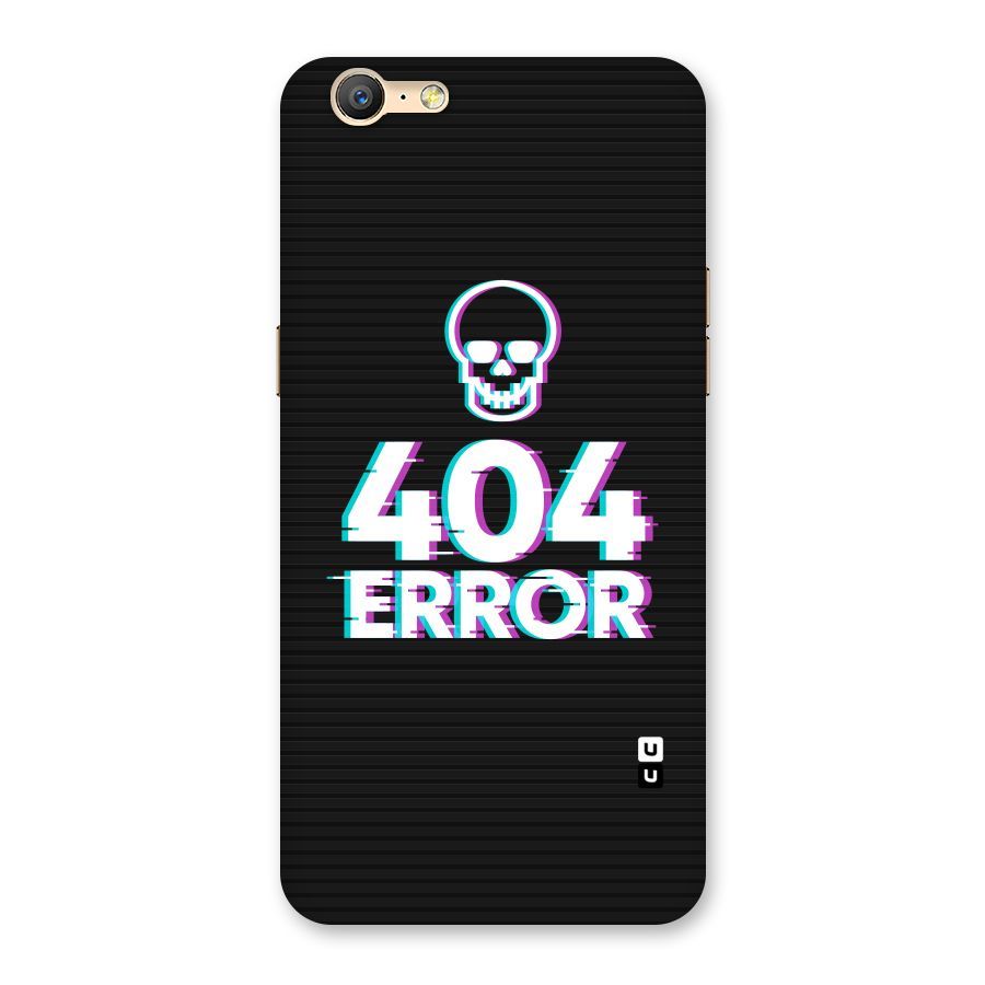 Error 404 Skull Back Case for Oppo A57