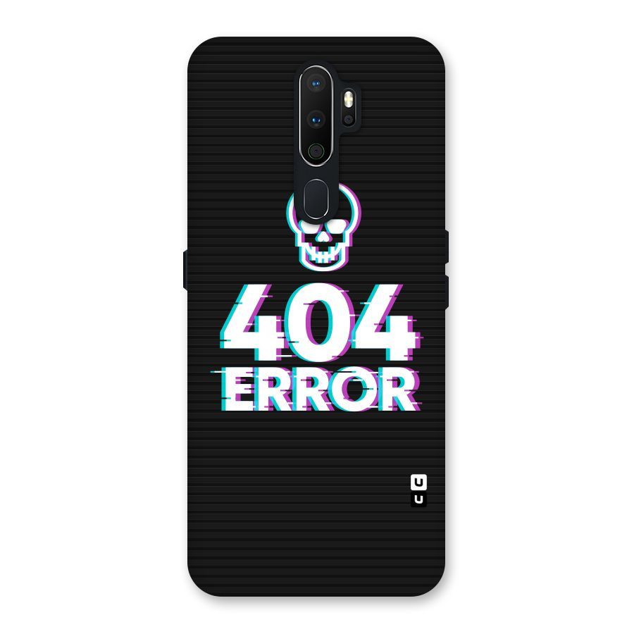 Error 404 Skull Back Case for Oppo A5 (2020)