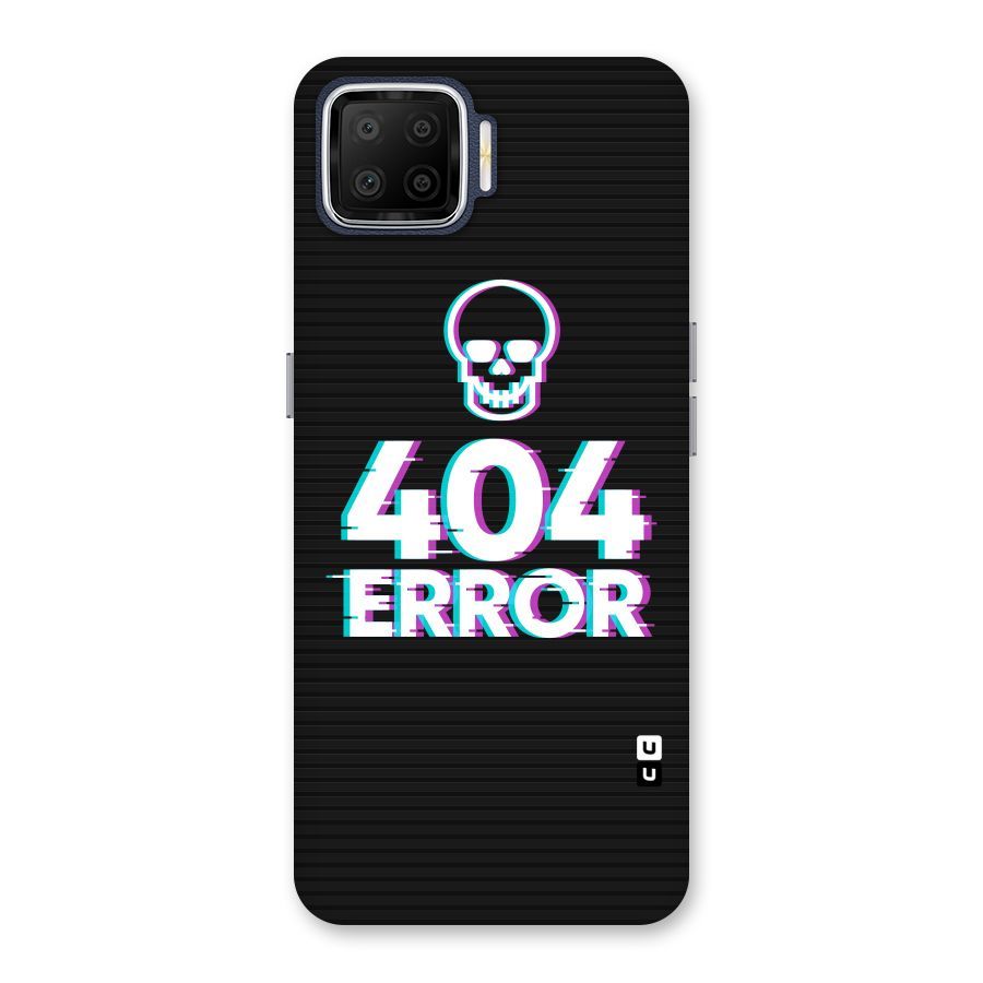 Error 404 Skull Back Case for Oppo F17