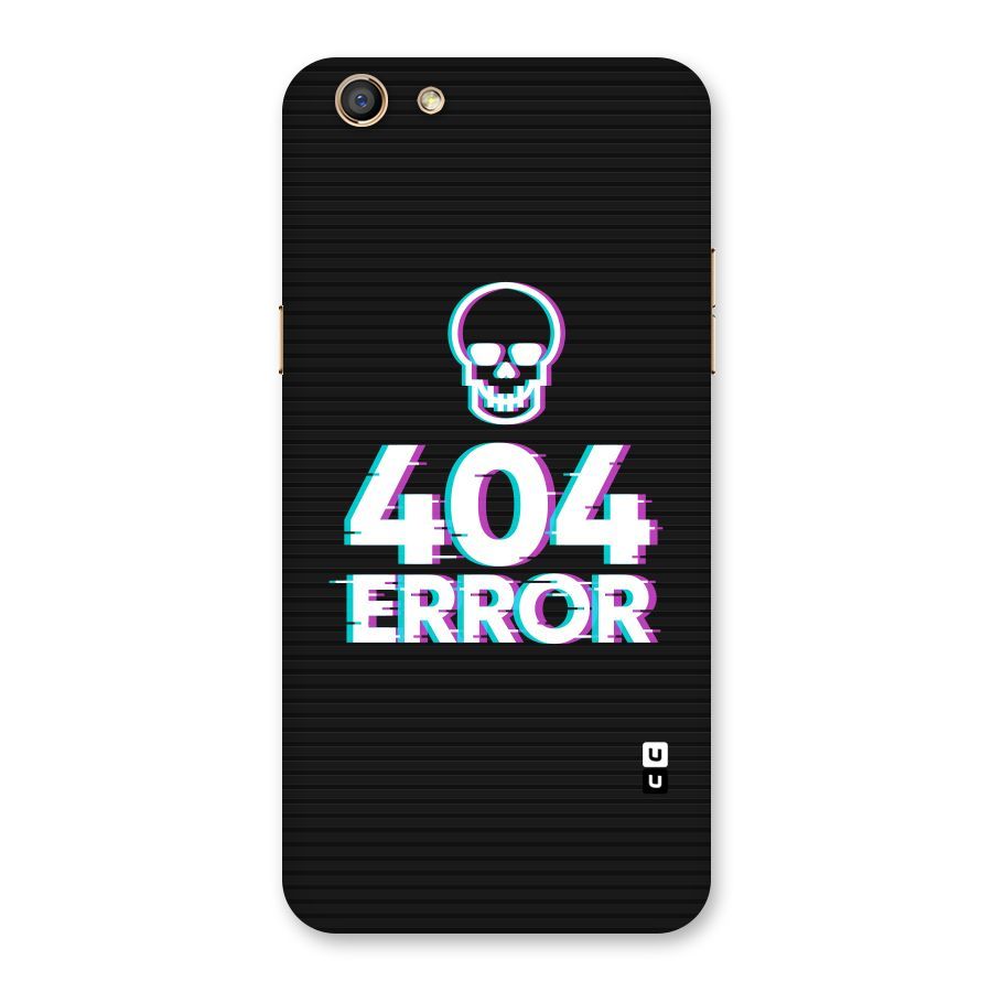 Error 404 Skull Back Case for Oppo F3