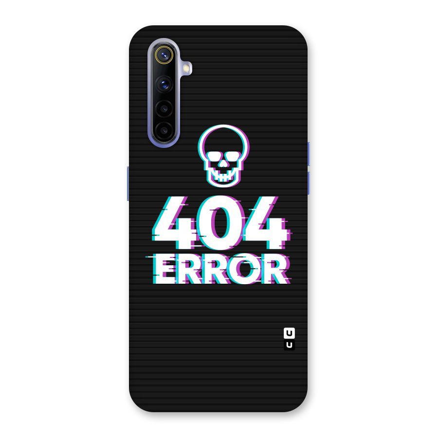 Error 404 Skull Back Case for Realme 6i