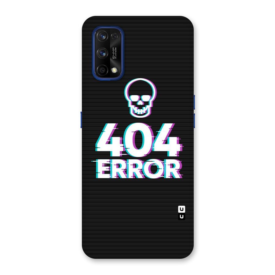 Error 404 Skull Back Case for Realme 7 Pro
