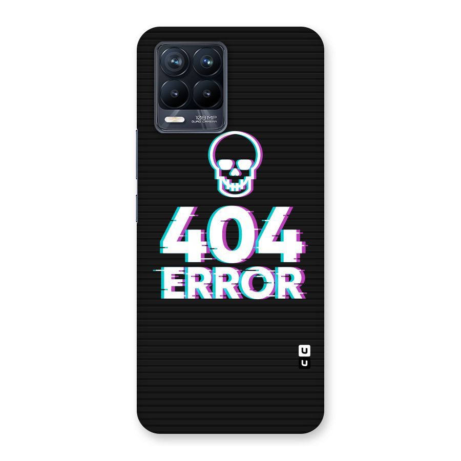 Error 404 Skull Back Case for Realme 8 Pro