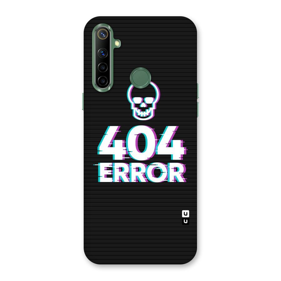 Error 404 Skull Back Case for Realme Narzo 10