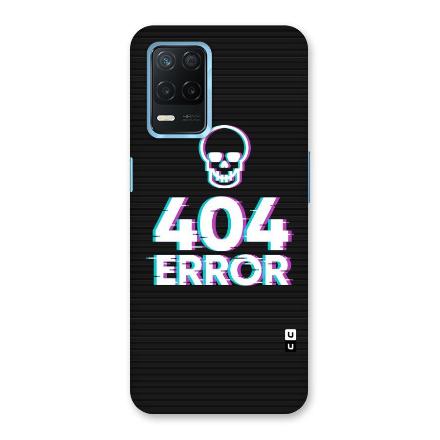 Error 404 Skull Back Case for Realme Narzo 30 5G