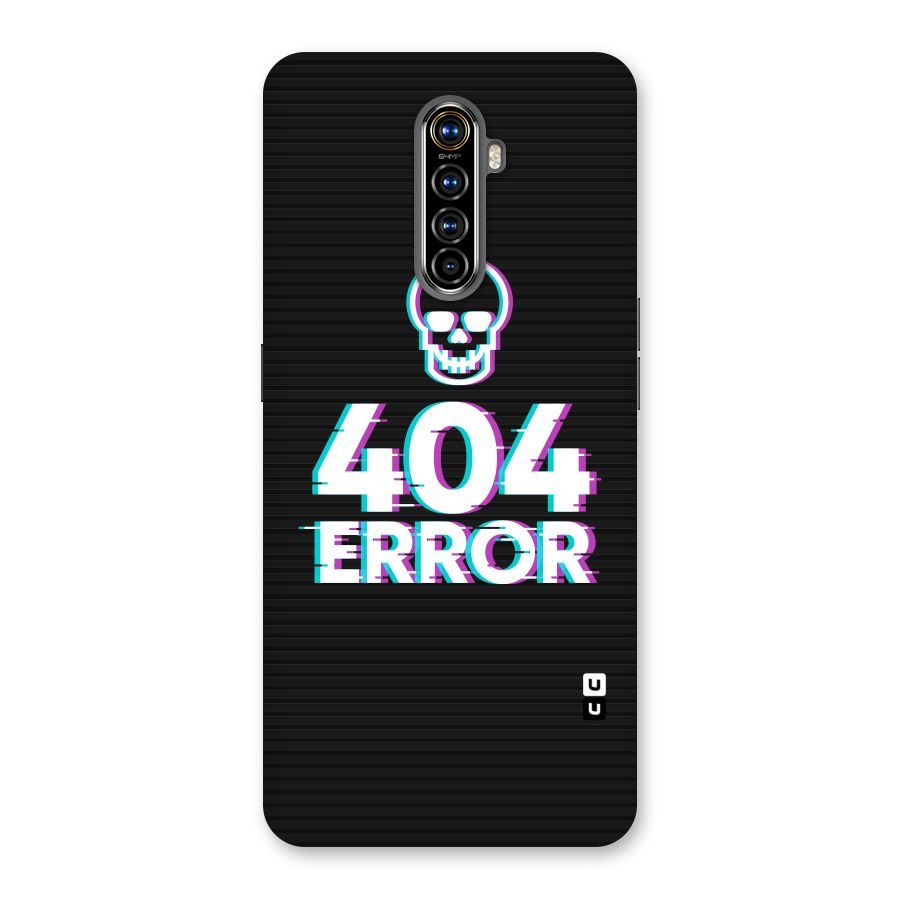 Error 404 Skull Back Case for Realme X2 Pro
