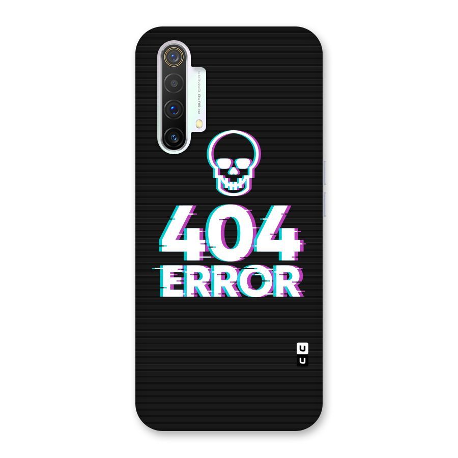 Error 404 Skull Back Case for Realme X3