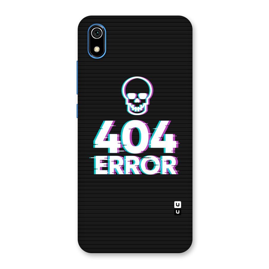 Error 404 Skull Back Case for Redmi 7A