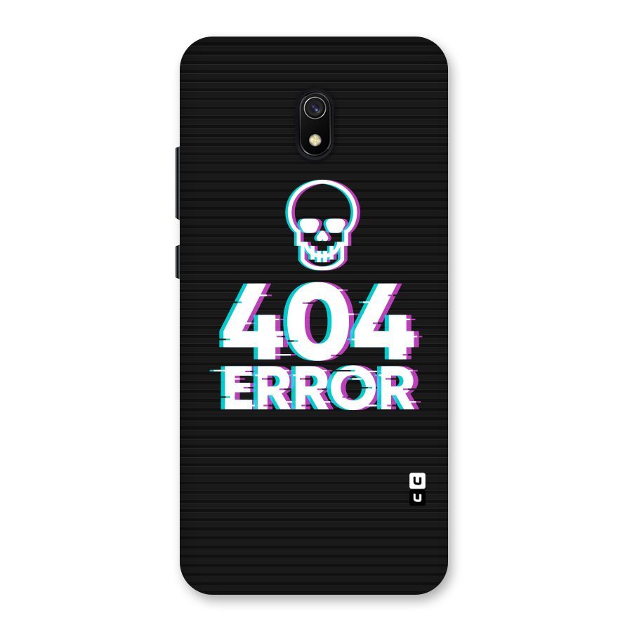 Error 404 Skull Back Case for Redmi 8A
