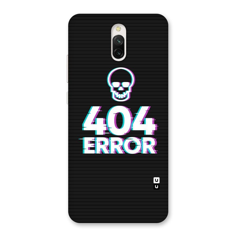 Error 404 Skull Back Case for Redmi 8A Dual