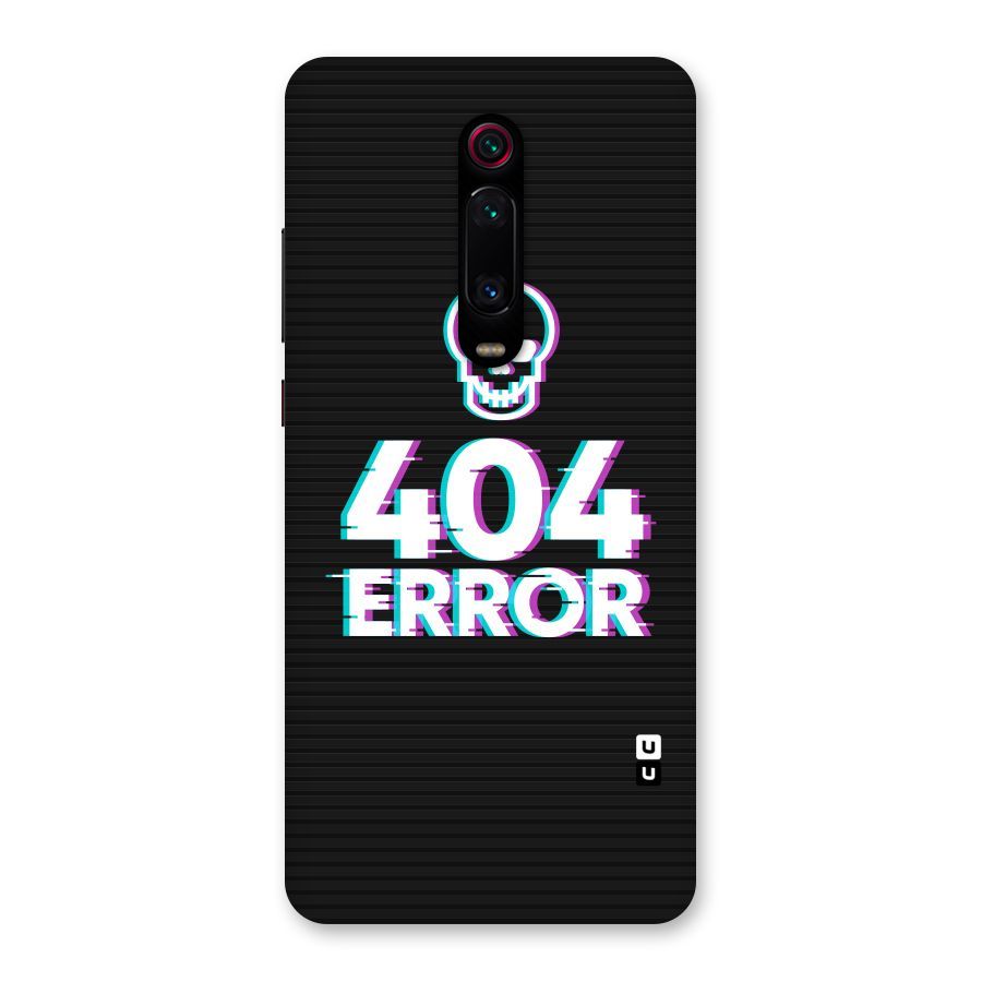 Error 404 Skull Back Case for Redmi K20 Pro