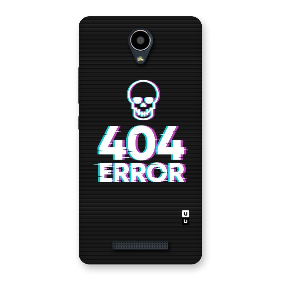 Error 404 Skull Back Case for Redmi Note 2