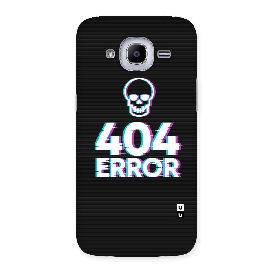 Error 404 Skull Back Case for Samsung Galaxy J2 Pro