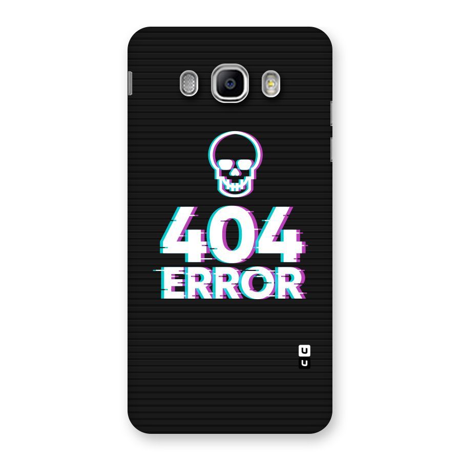 Error 404 Skull Back Case for Samsung Galaxy J5 2016
