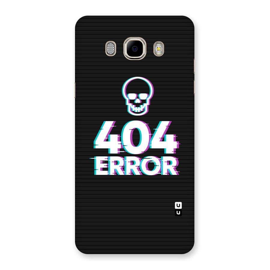 Error 404 Skull Back Case for Samsung Galaxy J7 2016