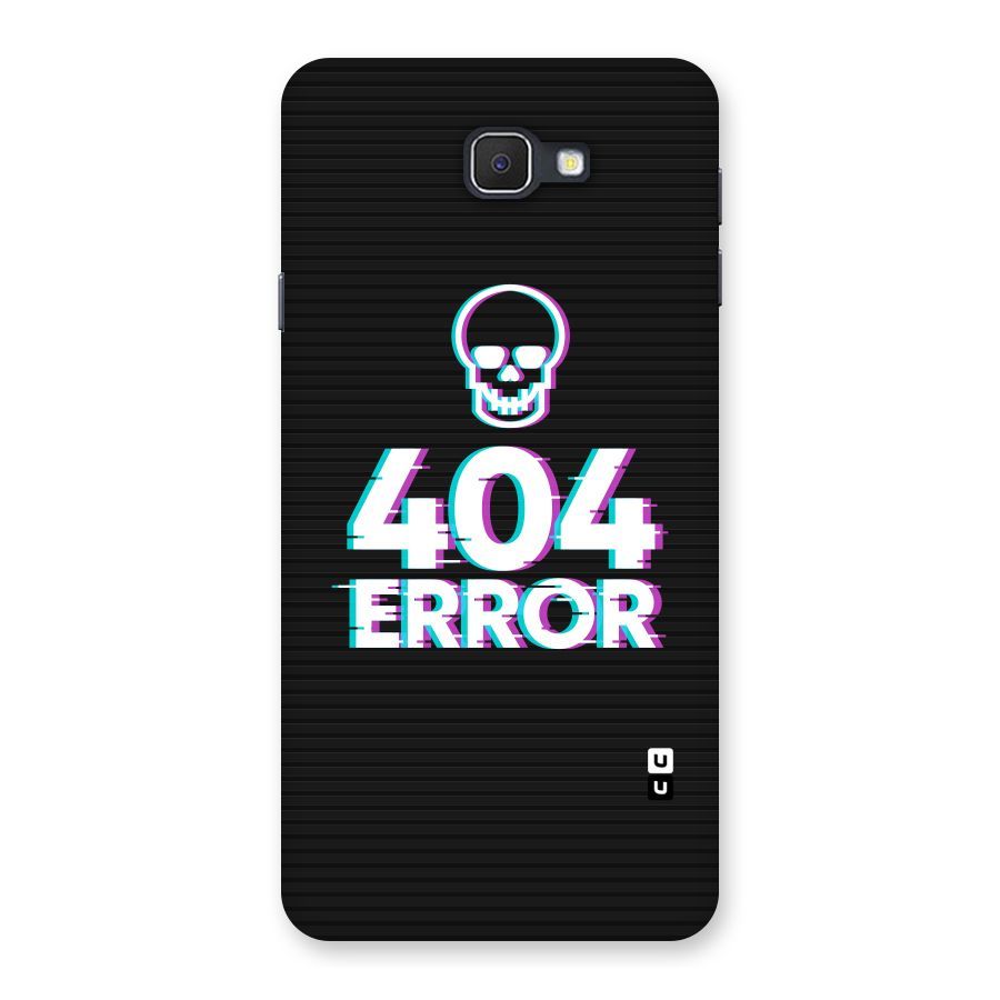 Error 404 Skull Back Case for Samsung Galaxy J7 Prime
