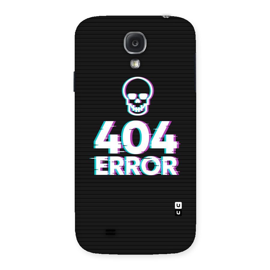 Error 404 Skull Back Case for Samsung Galaxy S4