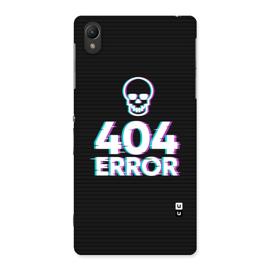 Error 404 Skull Back Case for Sony Xperia Z2