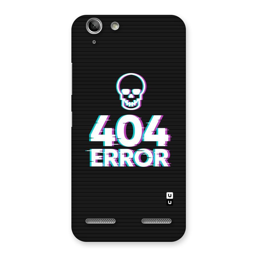 Error 404 Skull Back Case for Vibe K5