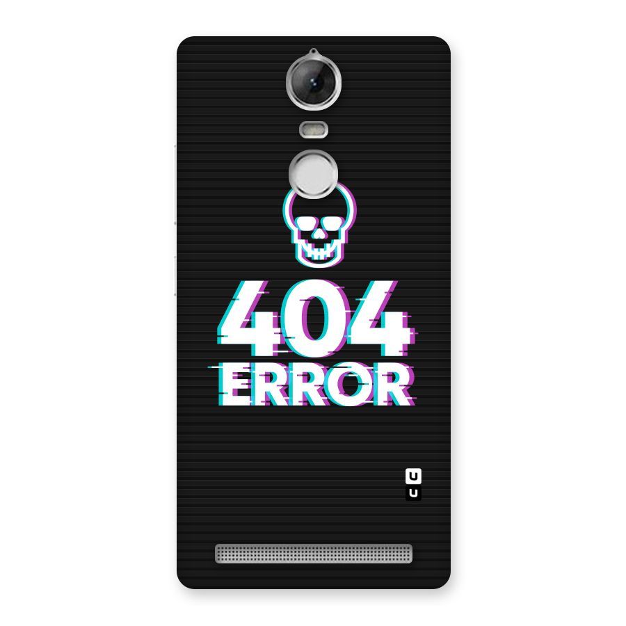 Error 404 Skull Back Case for Vibe K5 Note
