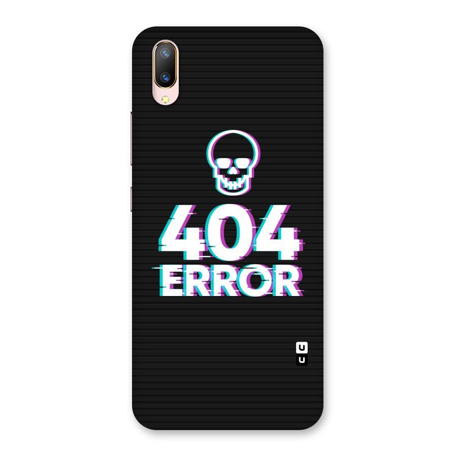 Error 404 Skull Back Case for Vivo V11 Pro