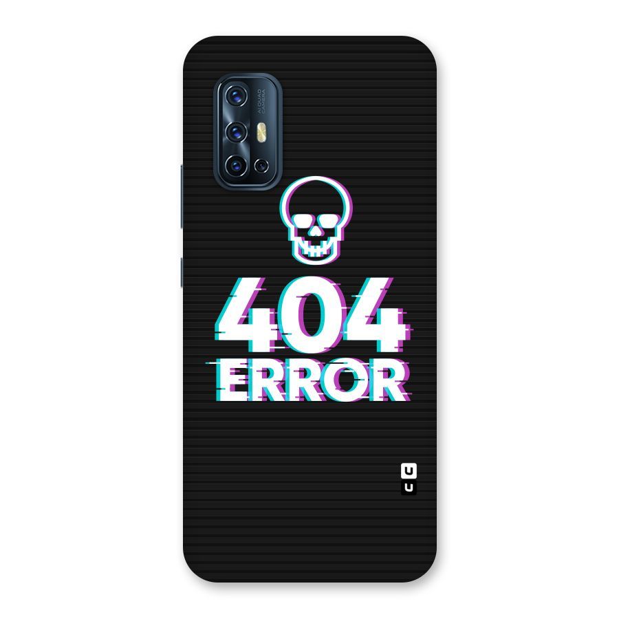 Error 404 Skull Back Case for Vivo V17