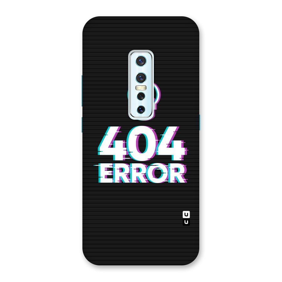 Error 404 Skull Back Case for Vivo V17 Pro