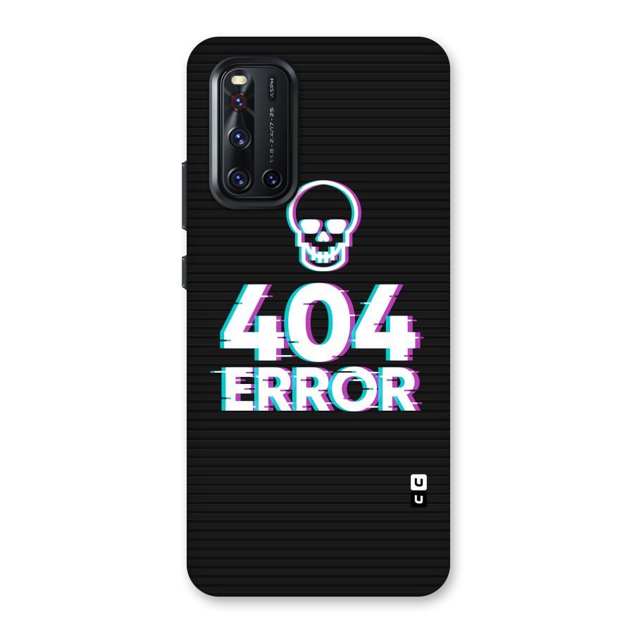 Error 404 Skull Back Case for Vivo V19