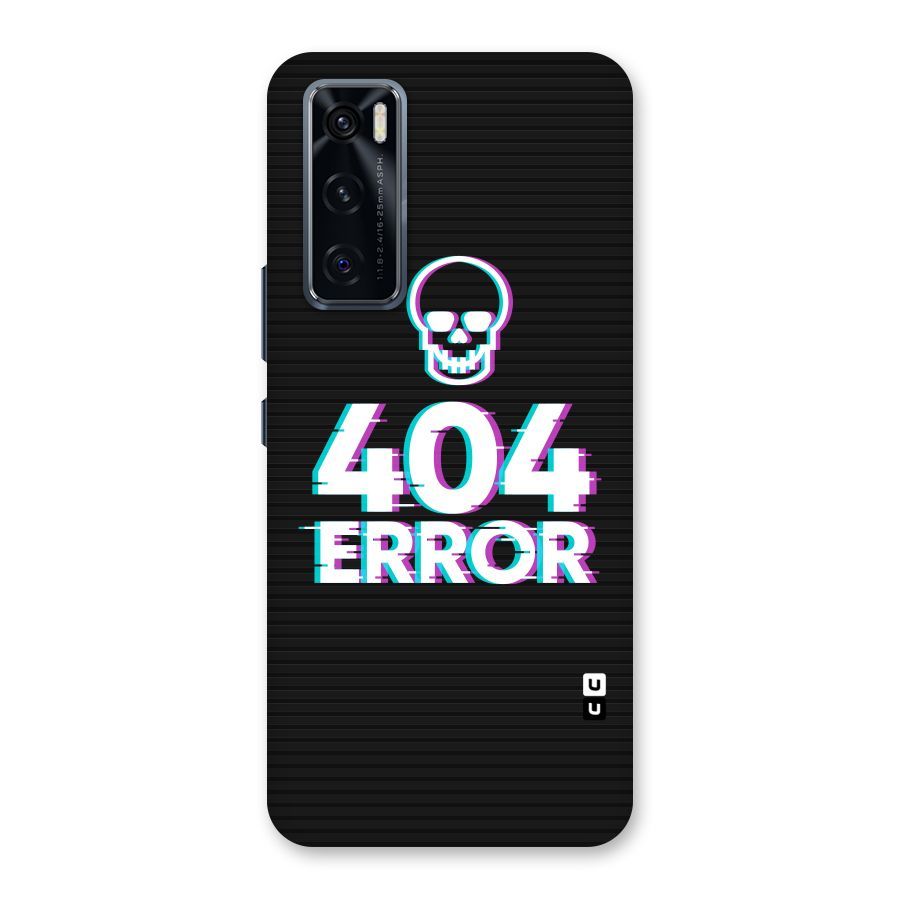 Error 404 Skull Back Case for Vivo V20 SE