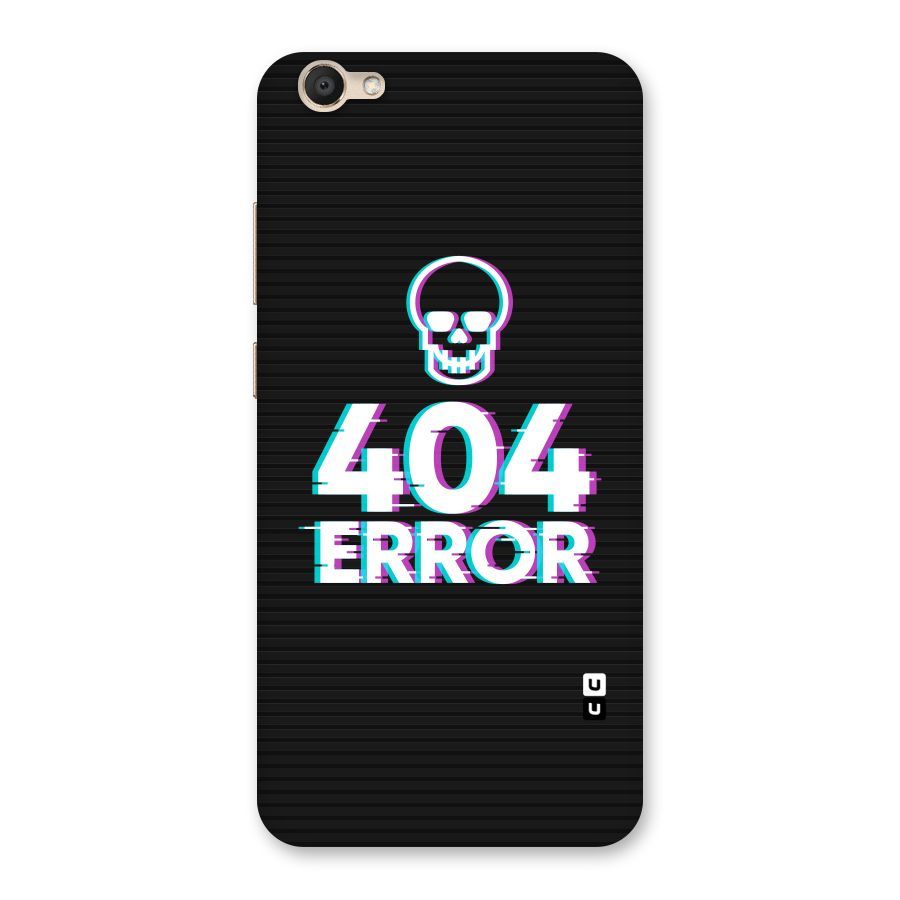 Error 404 Skull Back Case for Vivo V5