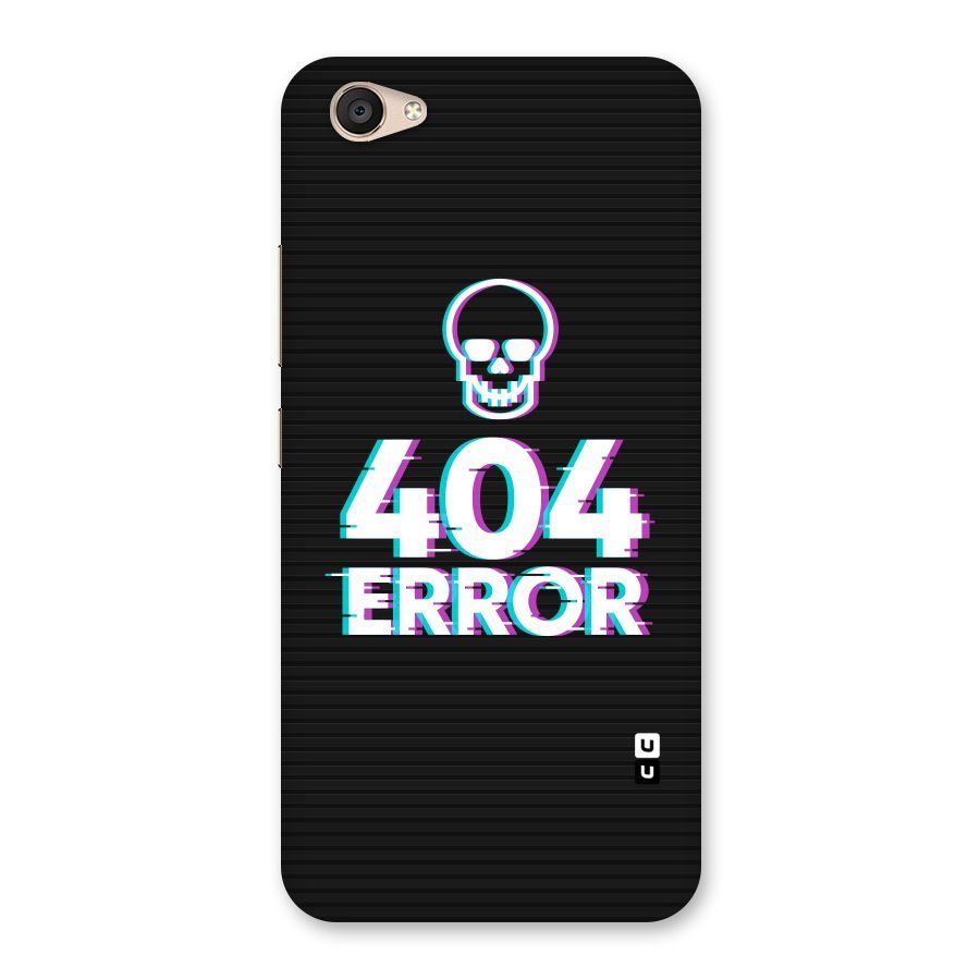 Error 404 Skull Back Case for Vivo V5 Plus