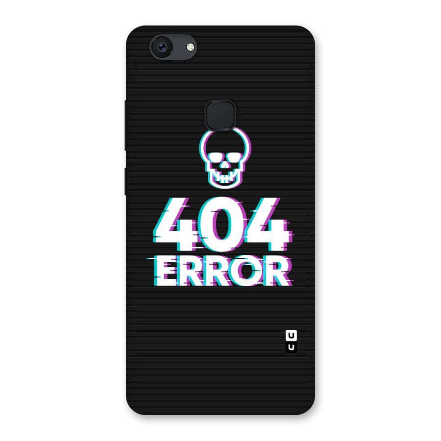 Error 404 Skull Back Case for Vivo V7 Plus
