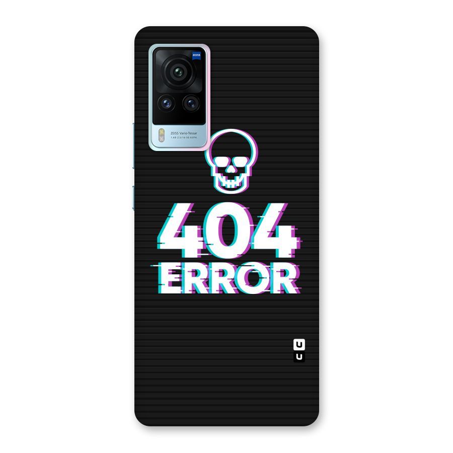 Error 404 Skull Back Case for Vivo X60 Pro