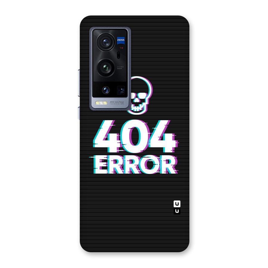 Error 404 Skull Back Case for Vivo X60 Pro Plus
