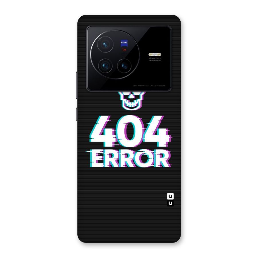 Error 404 Skull Back Case for Vivo X80