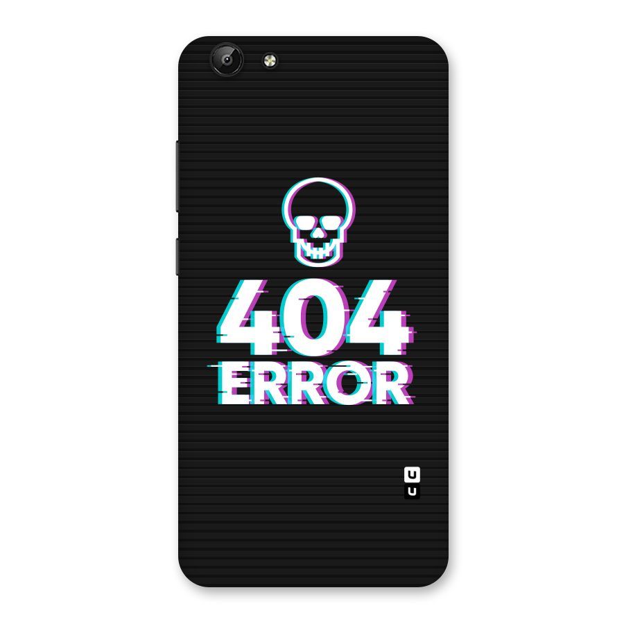 Error 404 Skull Back Case for Vivo Y69