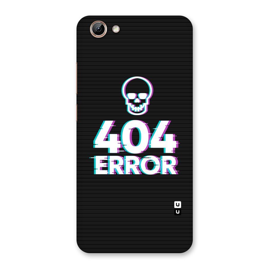 Error 404 Skull Back Case for Vivo Y71i