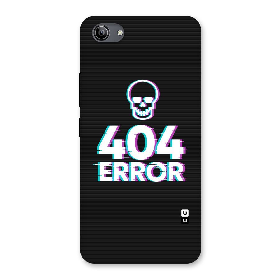 Error 404 Skull Back Case for Vivo Y81i