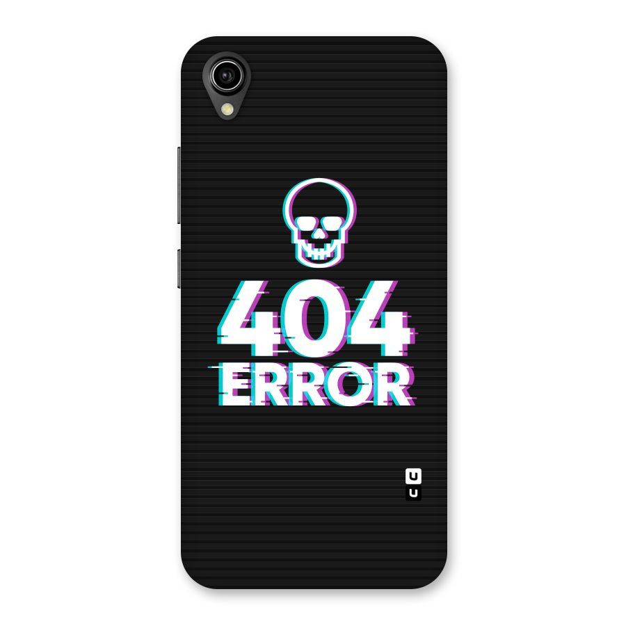 Error 404 Skull Back Case for Vivo Y90