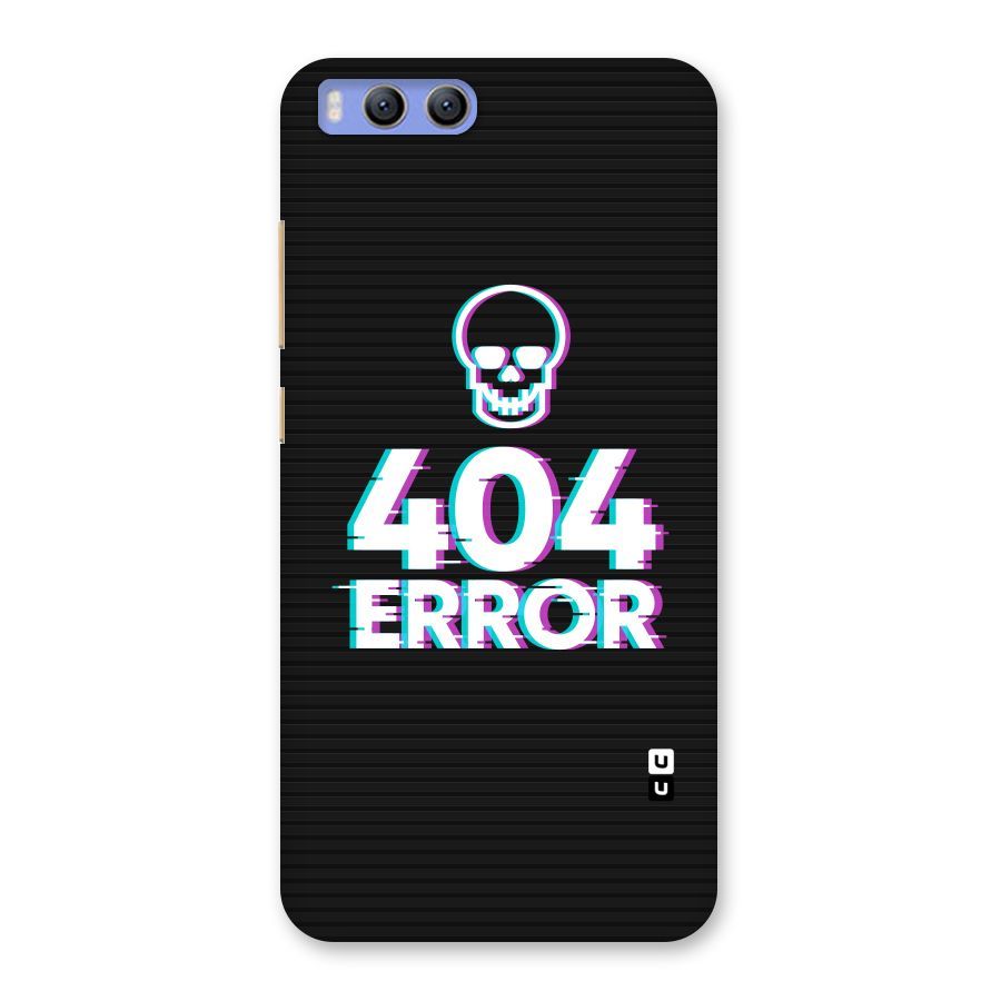 Error 404 Skull Back Case for Xiaomi Mi 6