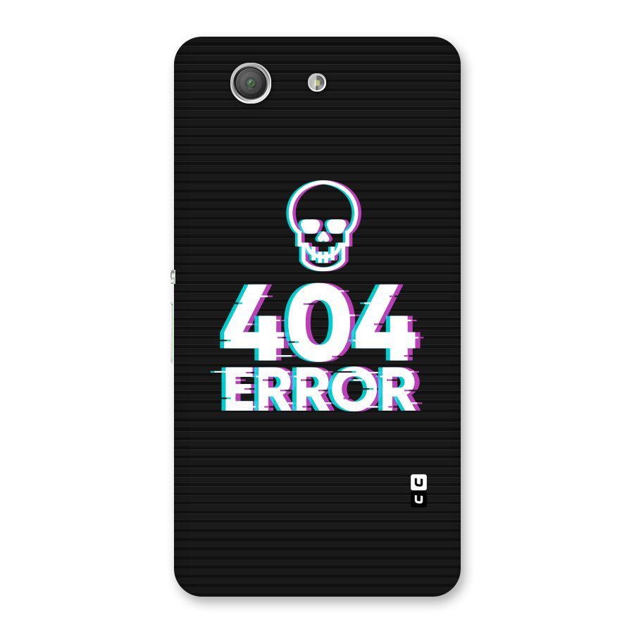 Error 404 Skull Back Case for Xperia Z3 Compact